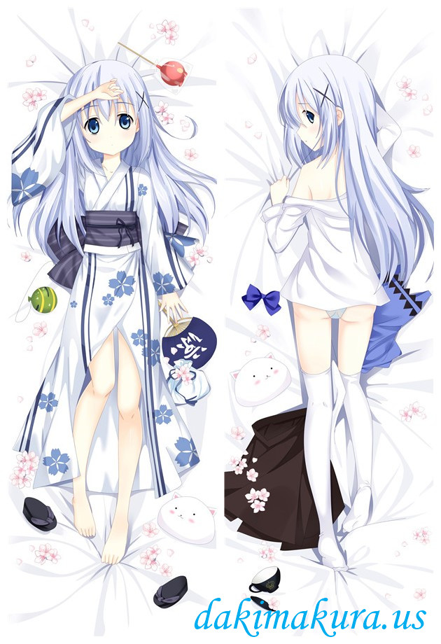 Chino Kafu - Is the Order a Rabbit Dakimakura Japanese Hug Body Pillow Cover